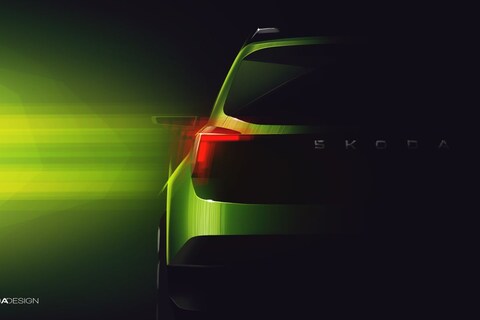 Skoda toont glimp van nieuwe compacte cross-over