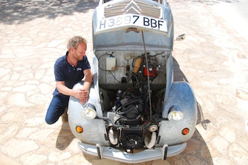 2CV met BMW boxermotor