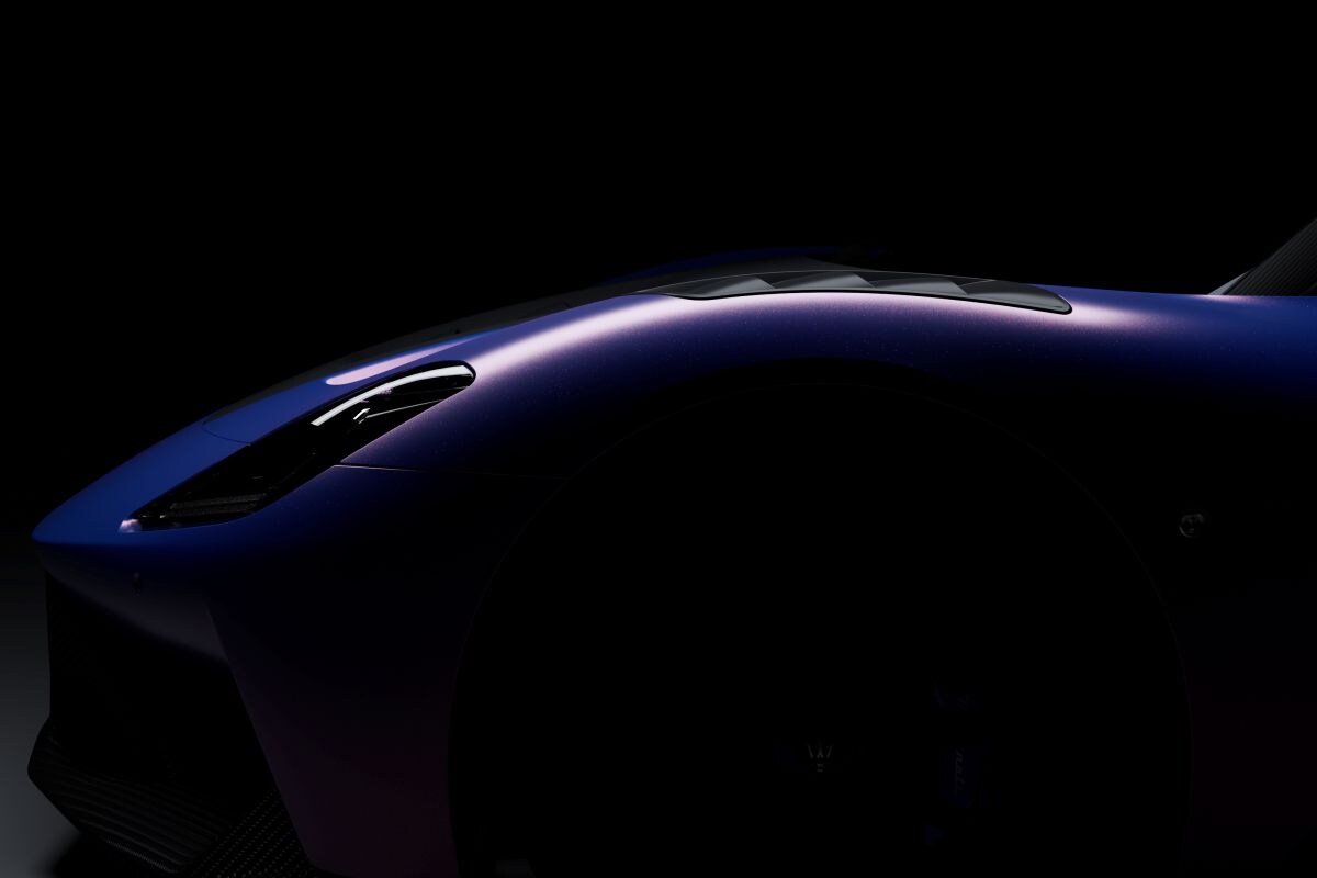 Maserati supercar teaser