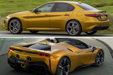 Ferrari SF90 Alfa Romeo Giulia