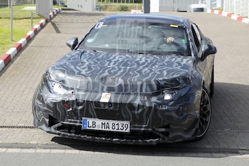 Mercedes-AMG EQ spyshots