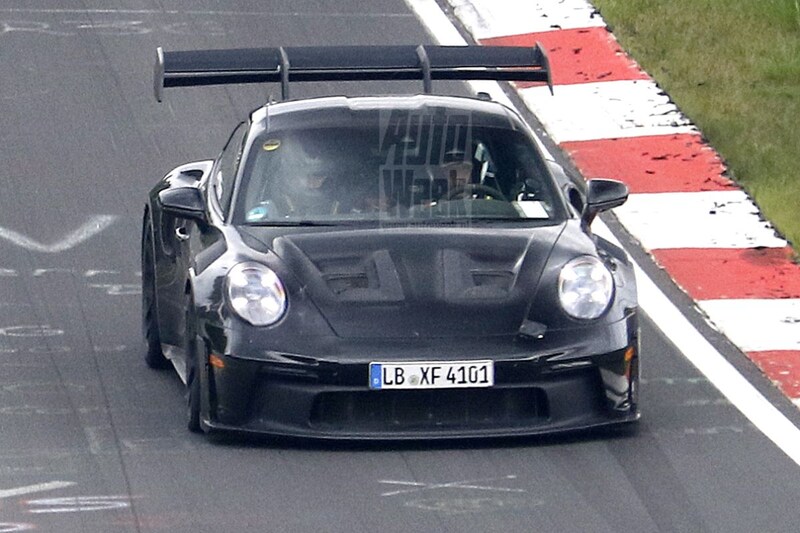 Porsche 911 GT3 RS spyshots