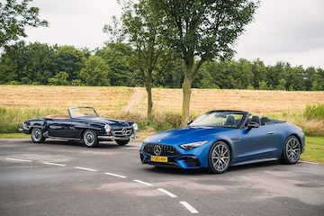 Mercedes-AMG SL 43 vs. Mercedes-Benz 190 SL