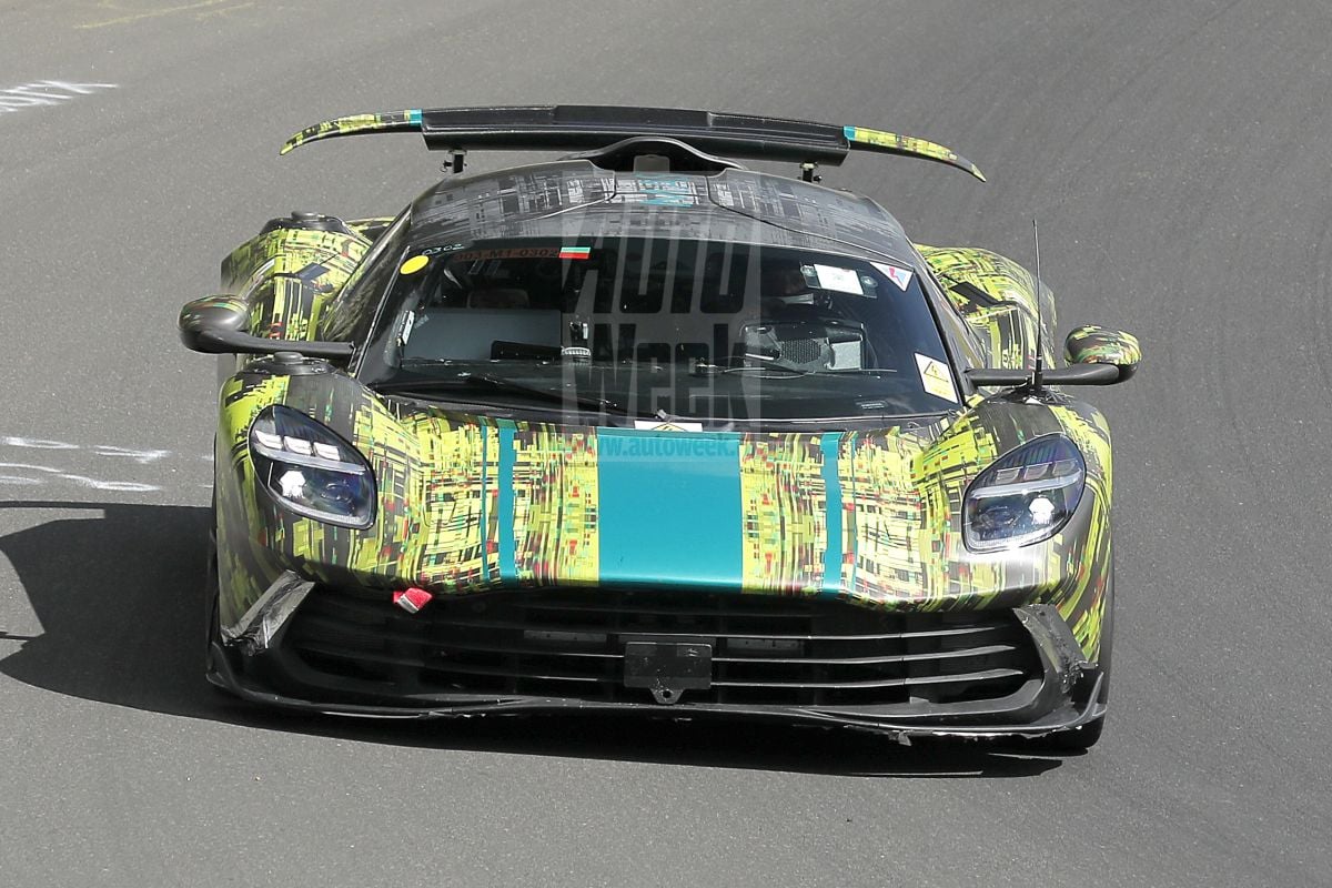 Aston Martin Valhalla spyshots