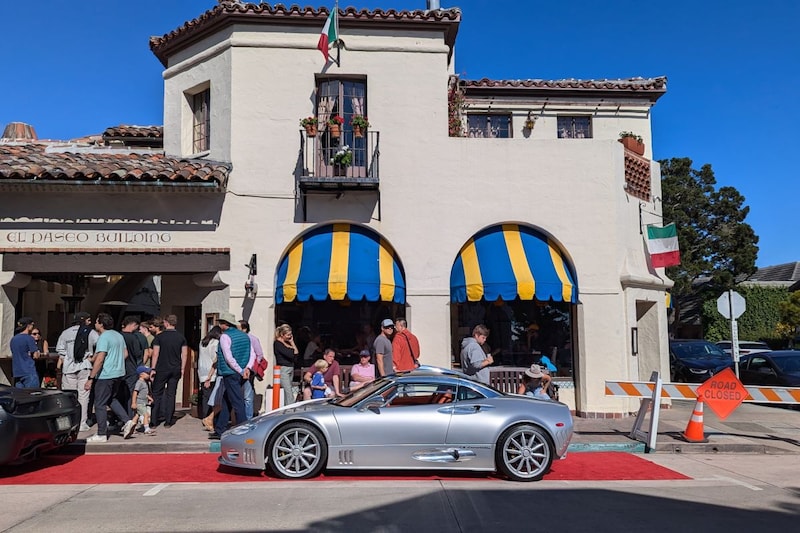 Monterey Car Week 2024 straat spots
