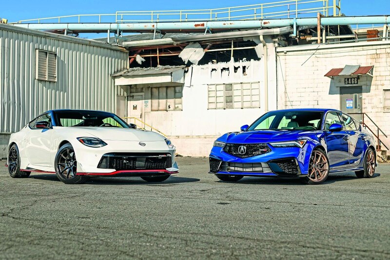 Nissan Z Nismo vs Acura Integra Type S