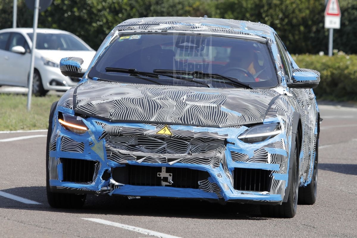 Ferrari EV spyshots