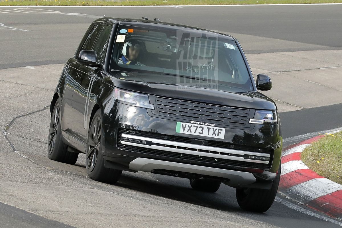Range Rover EV spyshots