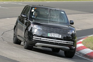Range Rover EV spyshots