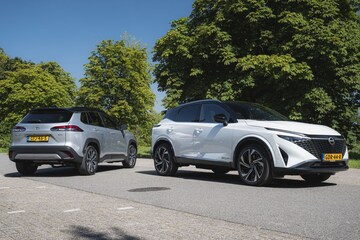 Nissan Qashqai Toyota Corolla Cross Dubbeltest