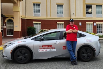 Toyota Prius wereldrecord verbruik