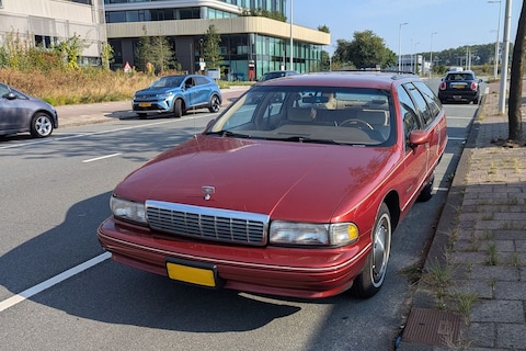 Deze prachtige Chevrolet Caprice Wagon troffen we vlak bij 'huis'