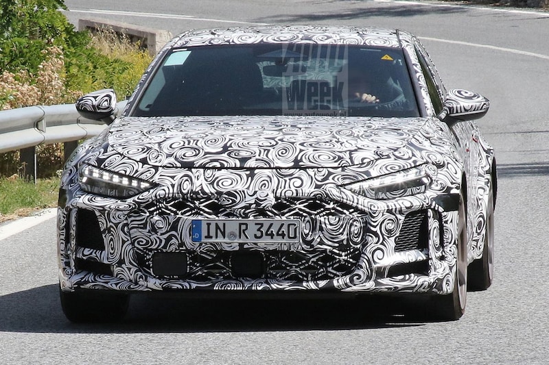 Audi RS5 spyshots