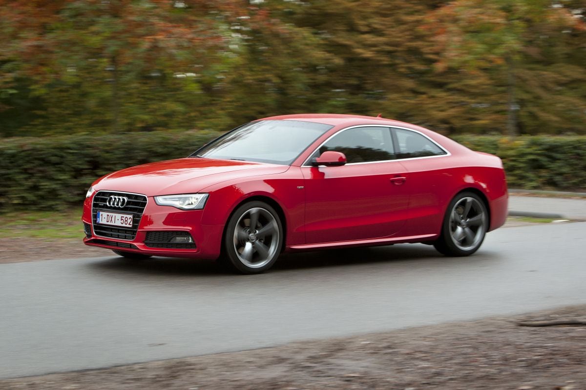 Audi A5 met Belgisch kenteken