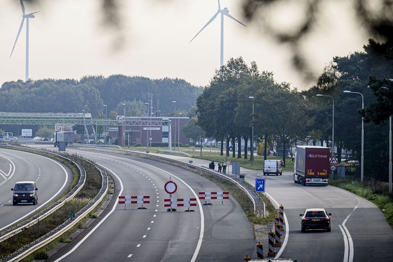 Grenscontrole Duitsland De Lutte (ANP)