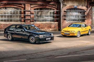 Artz Cordett V8 en Artz Lotus Calibra