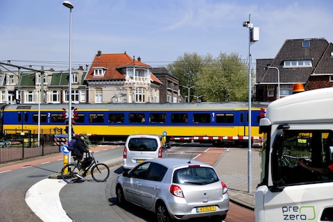 Flitspalen bij spoorwegovergangen leveren duizenden boetes op