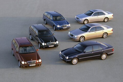 Niet alle exemplaren van deze generatie Mercedes E-klasse roestten: alleen als dompelbad te oud was