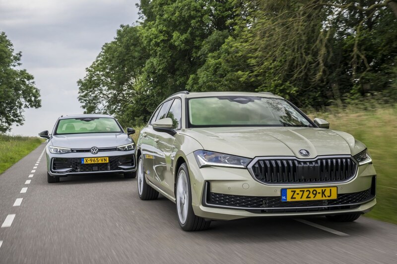 Volkswagen Passat en Skoda Superb