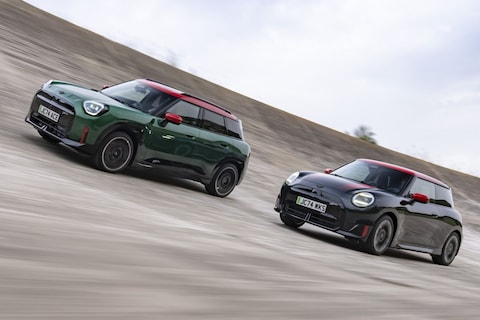 Snel duo, verwarrende naam: Mini John Cooper Works Electric en Aceman