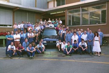 Ontwikkeling Audi RS2