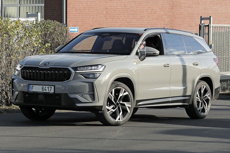 Skoda Kodiaq RS spyshots