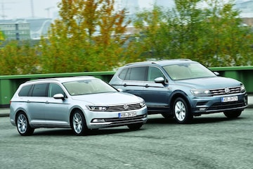 Volkswagen Passat Variant en Volkswagen Tiguan