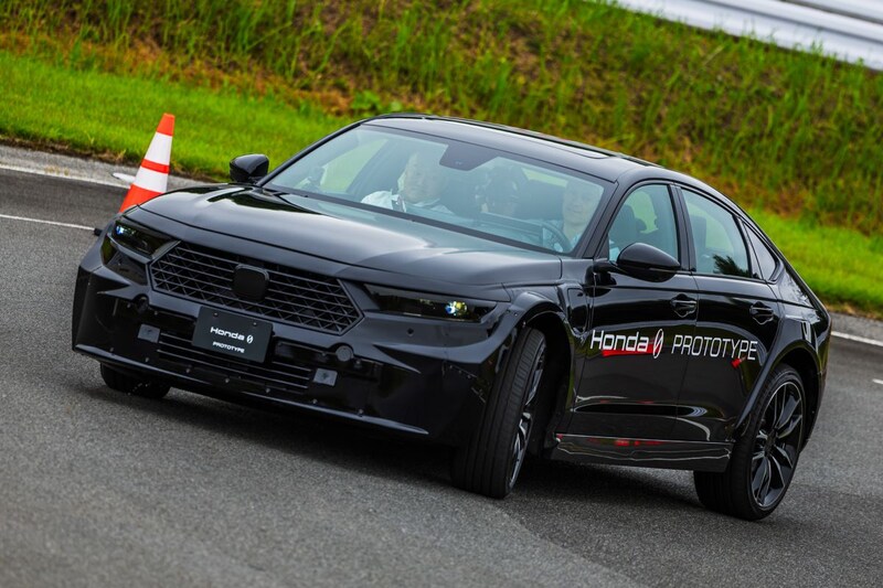 Honda prototype mule voor nieuwe EV