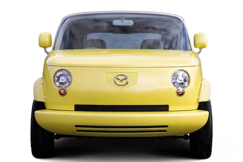 De Mazda Secret Hideout concept was een auto en campertje ineen voor softies