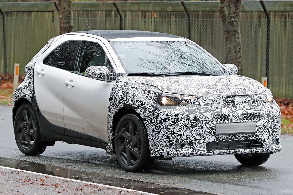 Spyshots Toyota Aygo X