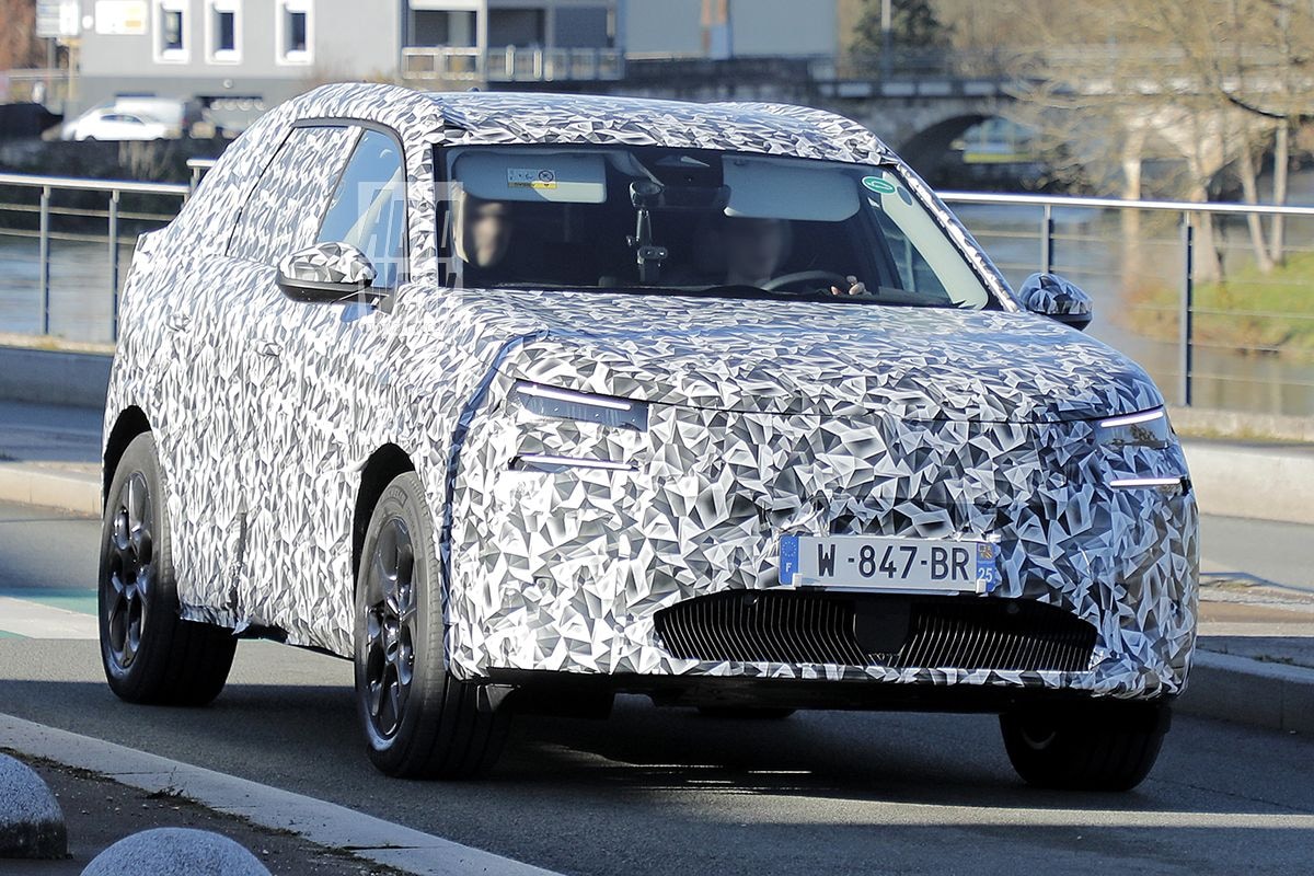 Spyshots Citroën C5 Aircross