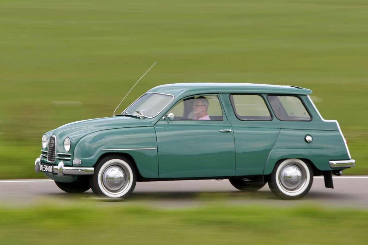 Daf 44 Combi vs. Saab 95 klassiekers