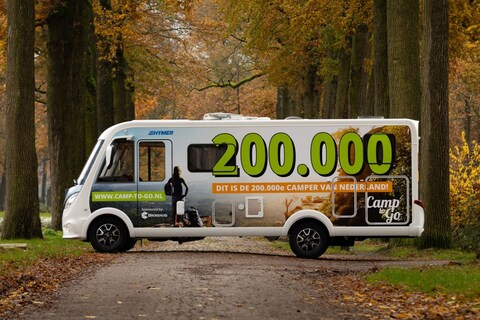 Aantal campers in Nederland bereikt mijlpaal: 200.000 op kenteken
