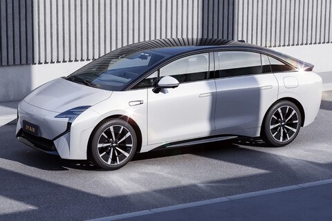 Elektrische auto van ... Chinese luchtvaartmaatschappij