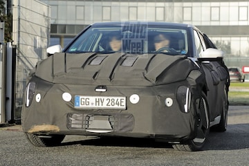 Kia EV4 spyshots