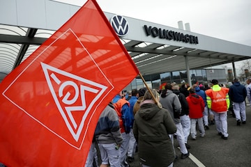 Volkswagen staking IG Metall vakbond (ANP)