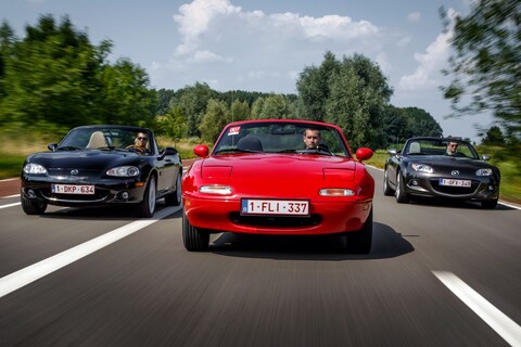 Een klassieke Mazda MX-5 of een youngtimer? Weet dat de NA de leukste is!