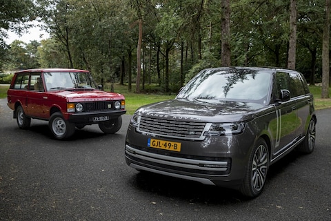 Statussymbool Range Rover ontmoet zijn nog op functionaliteit gerichte stamvader