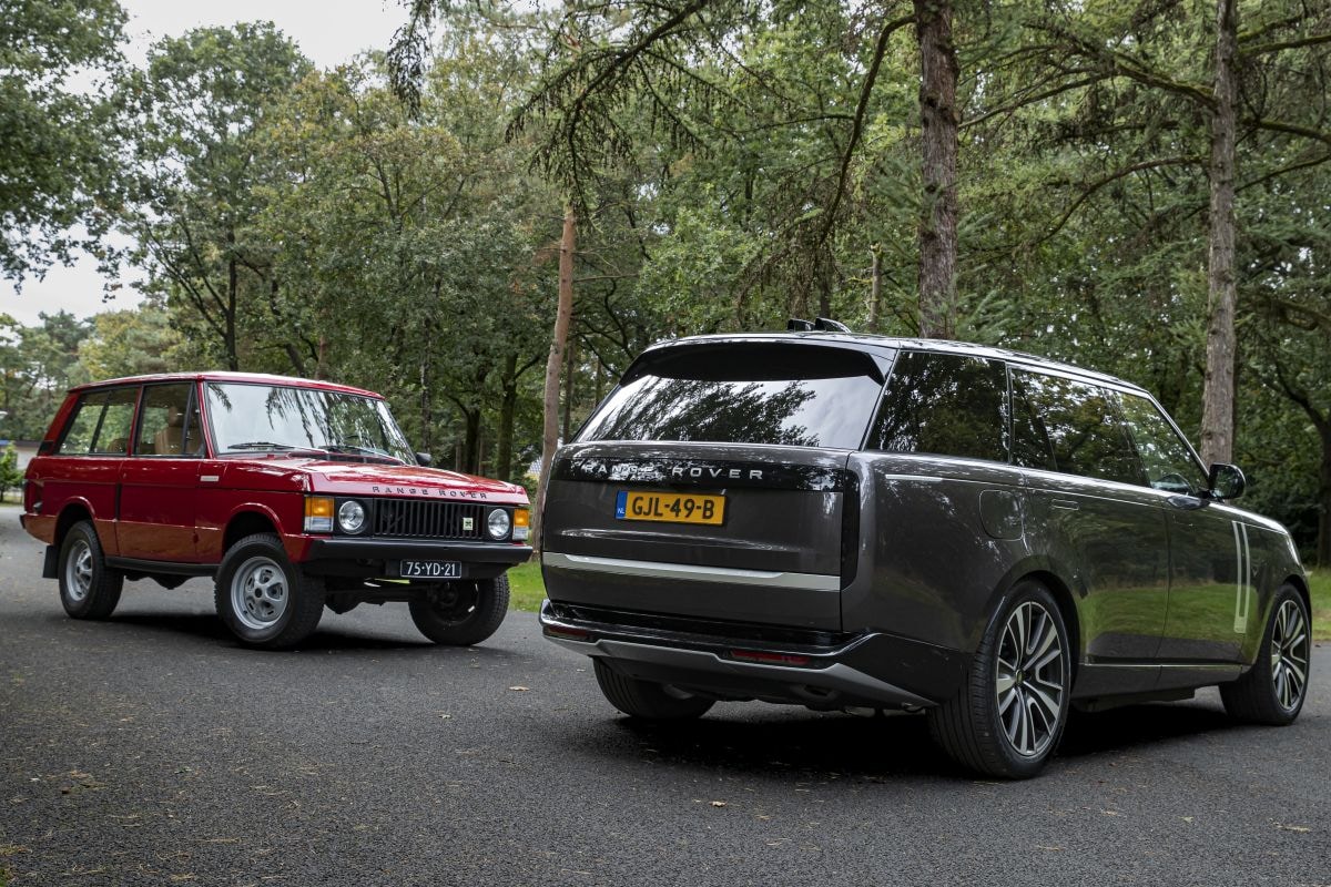 Range Rover oud en nieuw