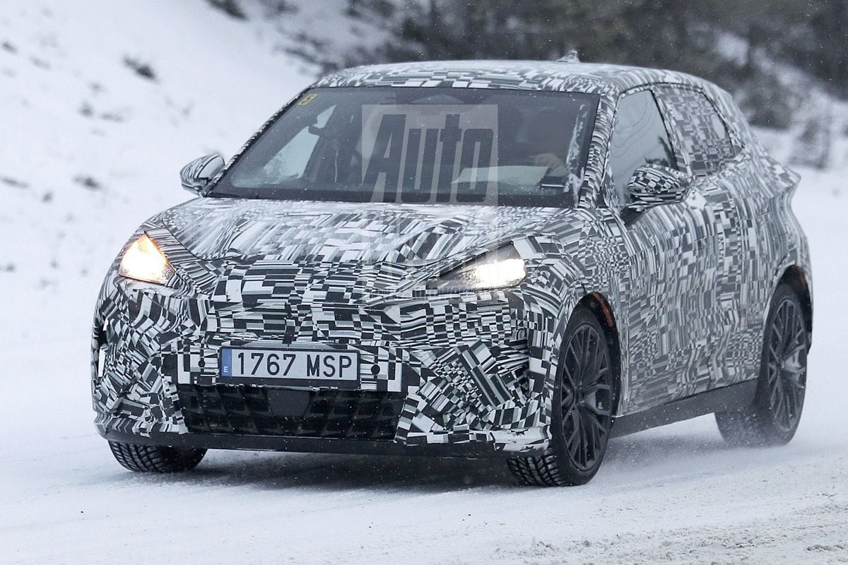 Cupra Raval spyshots
