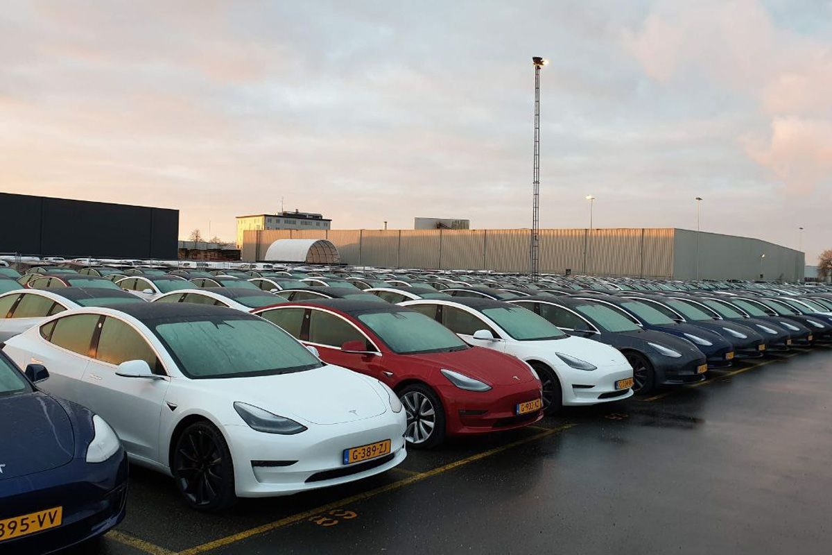 Tesla afleveringen 2019 Koopman Terminal Amsterdam