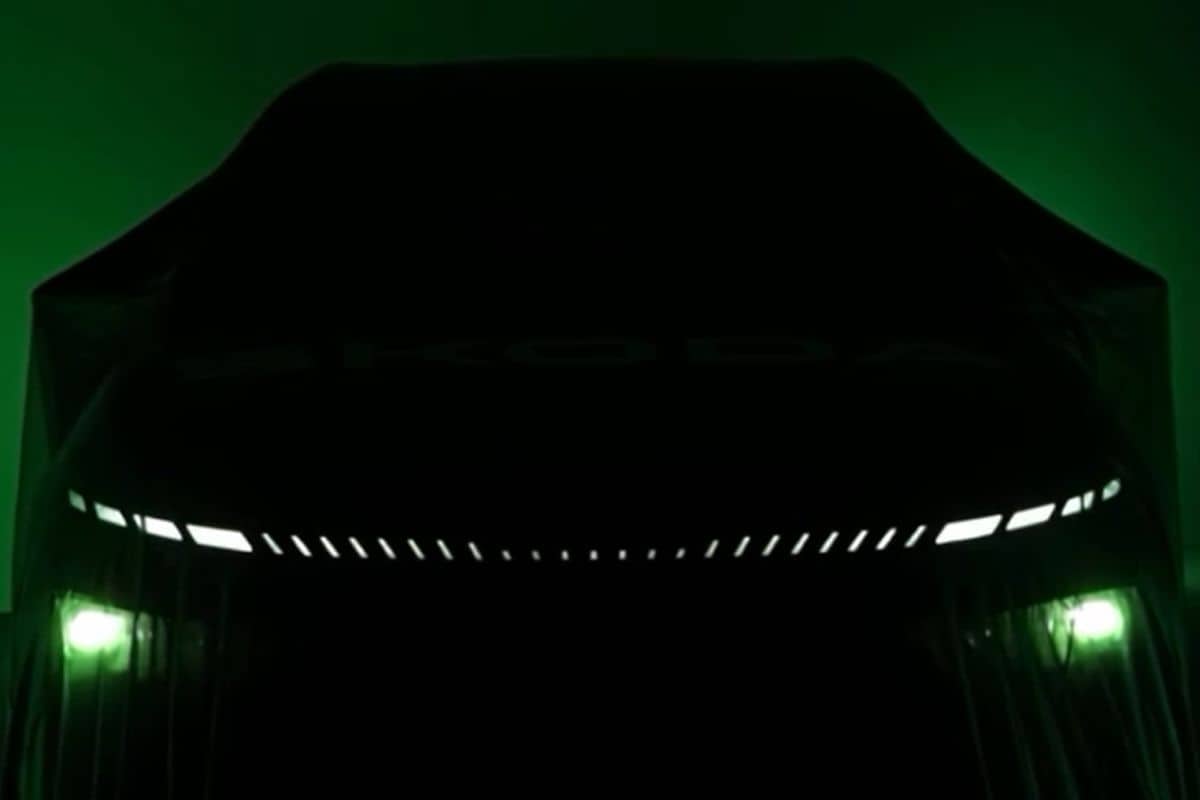 Skoda Enyaq teaser