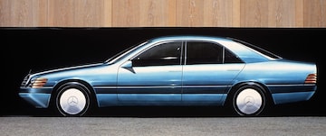 Mercedes-Benz S-klasse W140 schetsen