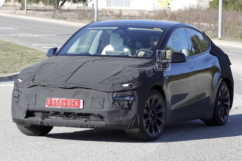 Spyshots Tesla Model Y