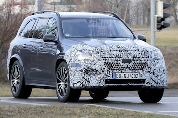 Mercedes-Benz GLS Spyshots