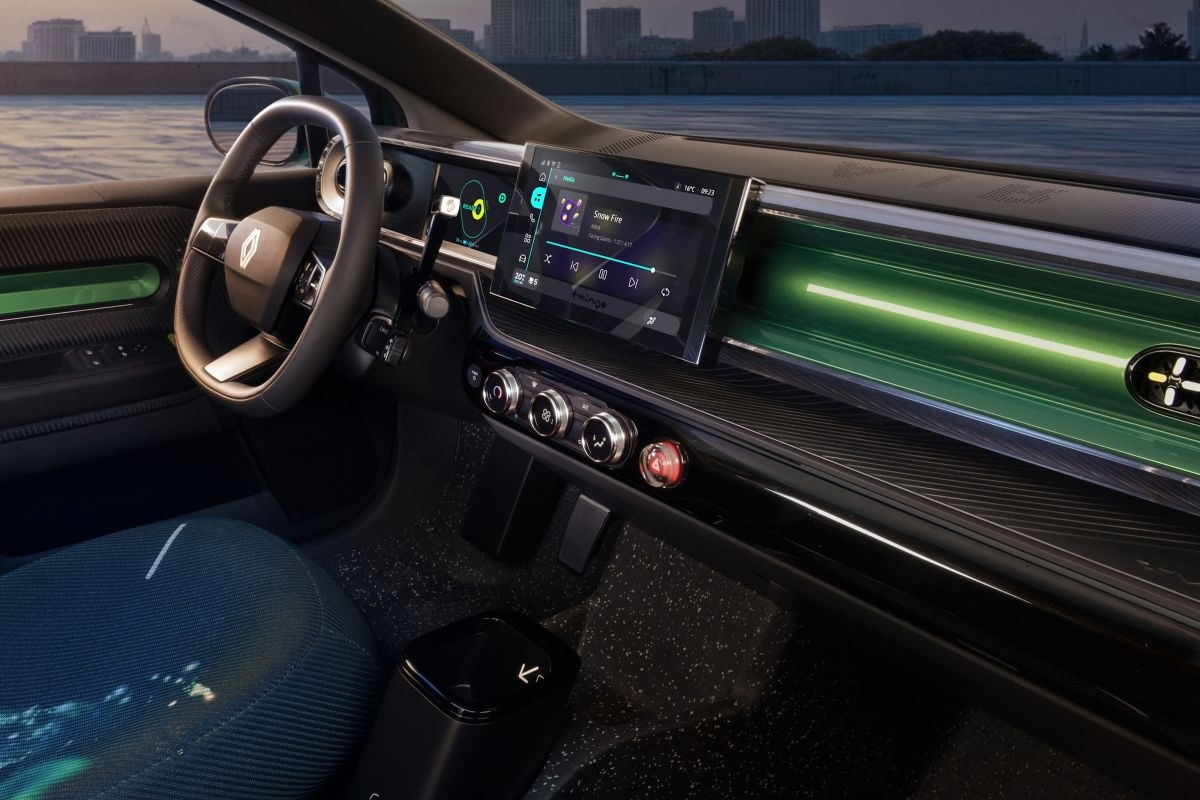 Renault Twingo electric interieur