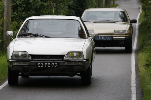 Citroën CX vs. Rover SD1: spannende stroomlijnwonderen in wereld vol sedans