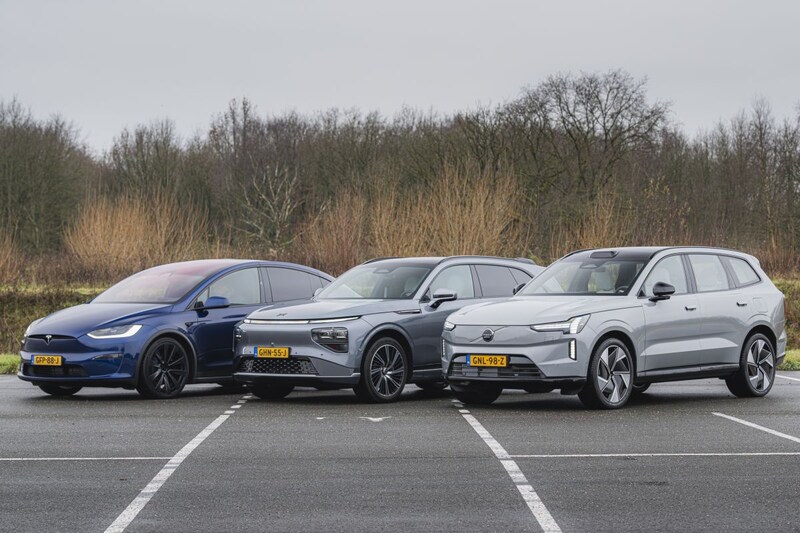 Volvo EX90 vs. Tesla Model X vs. Xpeng G9 - elektrische SUV