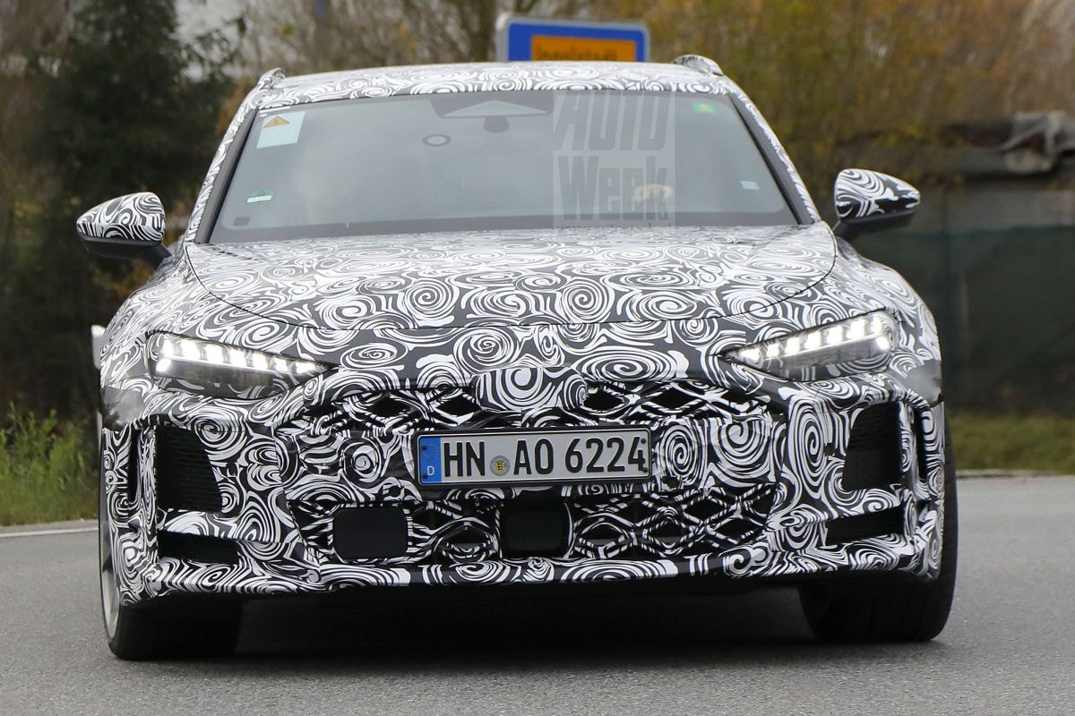 Audi RS5 spyshots