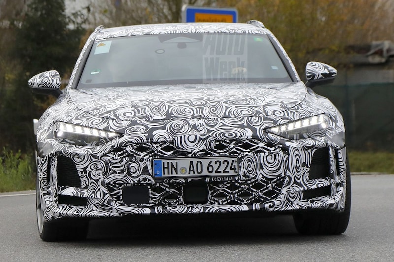 Audi RS5 spyshots